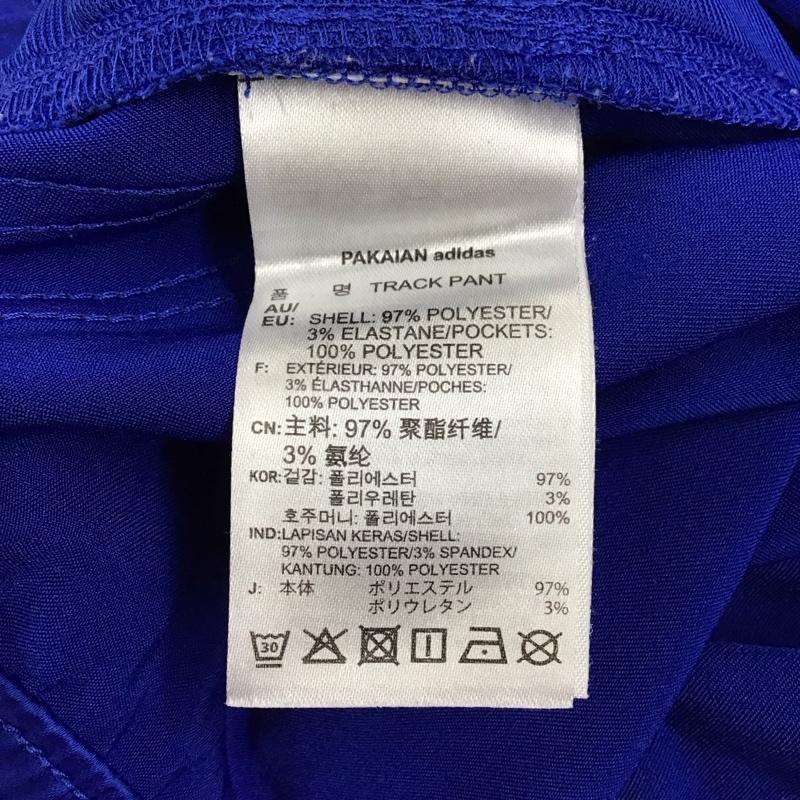 アディダス adidas パンツ ワークパンツ、ペインターパンツ トラックパンツ ワイドパンツ ジャージ 古着 daniellecathari ロゴ、文字 青 / ブルー / メンズ USED 古着 中古 10113877