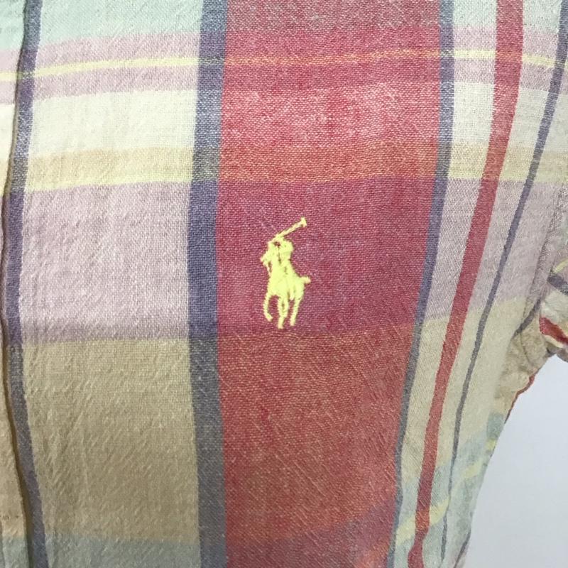 ラルフローレン RALPHLAUREN シャツ、ブラウス 半袖 9 チェック マルチカラー / マルチカラー / レディース USED 古着 中古 10126687