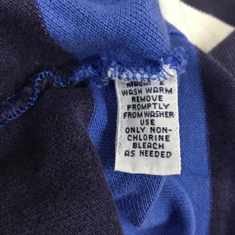 ポロバイラルフローレン Polo by RALPH LAUREN ポロシャツ 半袖 半袖ポロシャツ カラーシャツ 半袖カットソー L ボーダー柄 マルチカラー / マルチカラー / メンズ USED 古着 中古 10118701