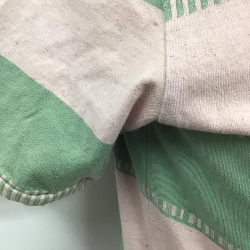 レミ レリーフ REMI RELIEF カットソー 半袖 半袖カットソー プリントTシャツ クルーネックカットソー S ボーダー柄 マルチカラー / マルチカラー /  メンズ USED 古着 中古 10113135