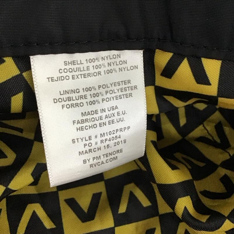 ルーカ RVCA パンツ ショートパンツ ハーフパンツ ショートパンツ カジュアルパンツ 32インチ プリント 黒 / ブラック / メンズ USED 古着 中古 10114706