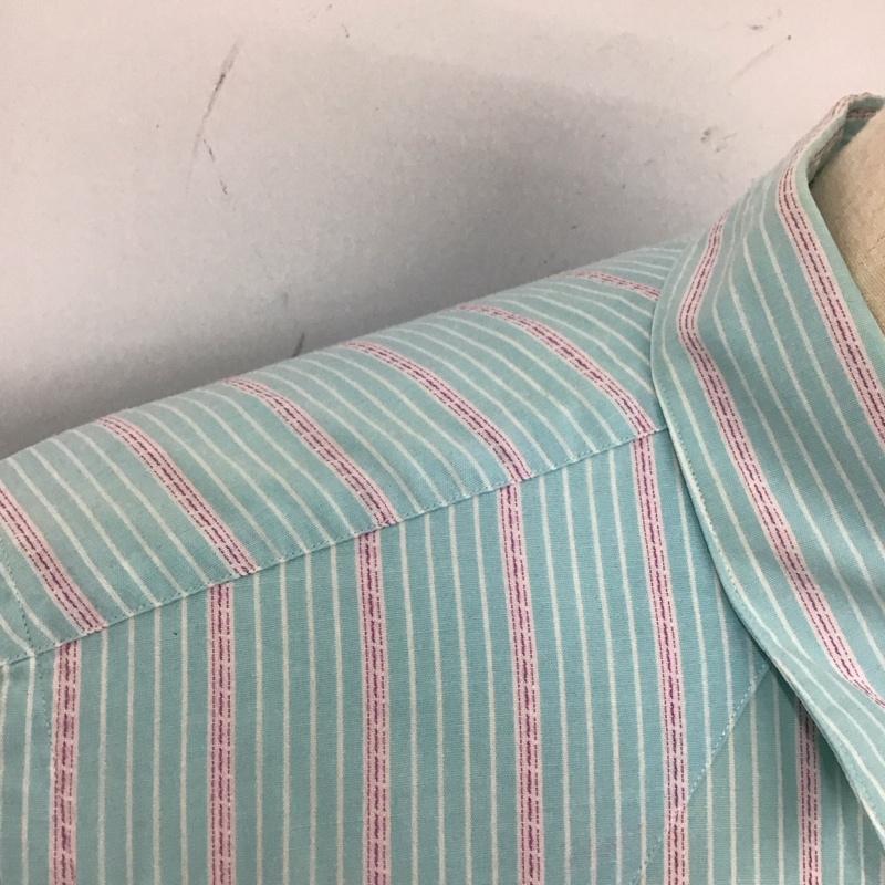 ポロバイラルフローレン Polo by RALPH LAUREN シャツ、ブラウス 半袖 半袖シャツ カラーシャツ 半袖カットソー ストライプシャツ L ストライプ マルチカラー / マルチカラー /  メンズ USED 古着 中古 10112799