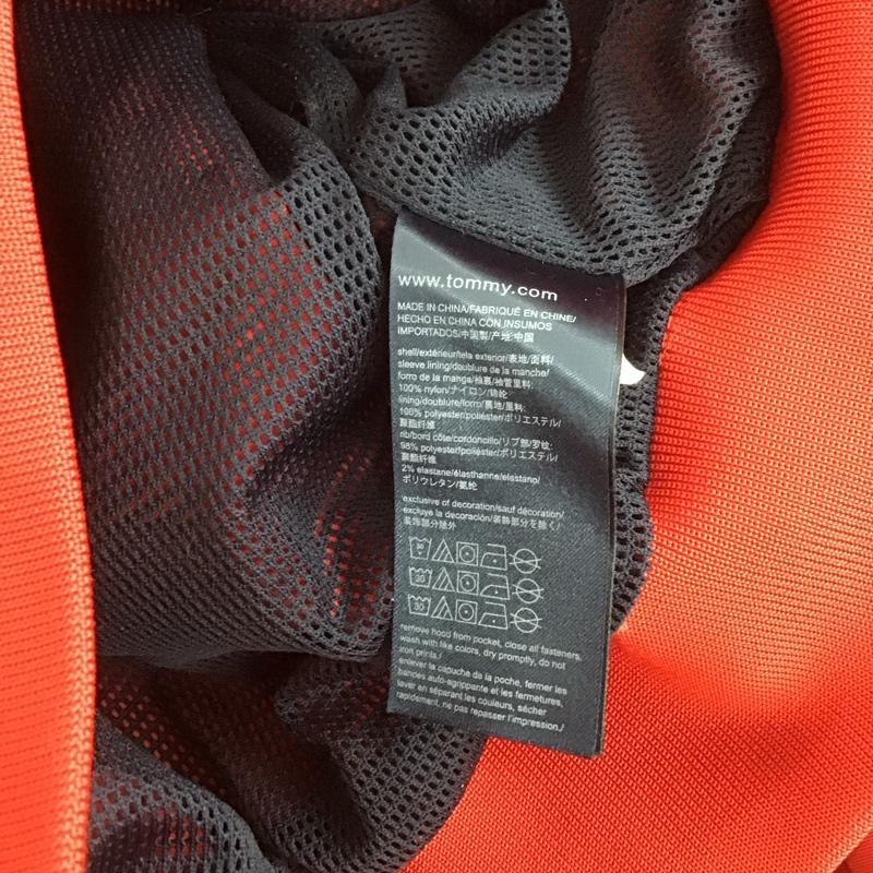 トミーヒルフィガー TOMMY HILFIGER ジャケット、上着 ジャンパー、ブルゾン L ロゴ、文字 赤 / レッド / メンズ USED 古着 中古 10106752