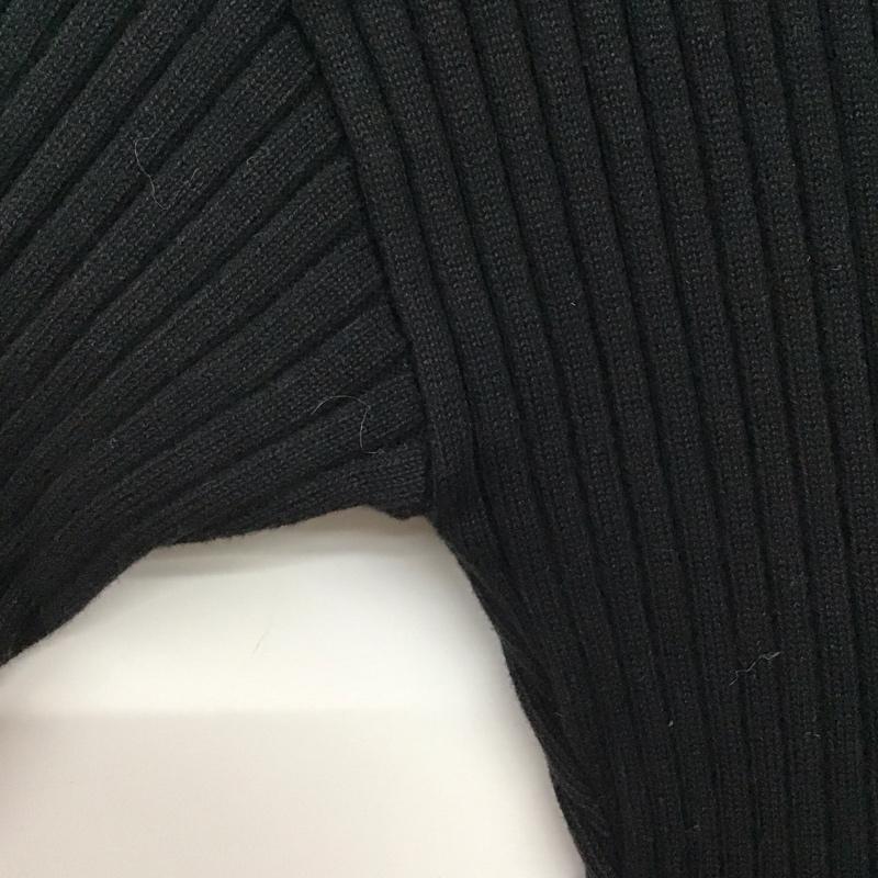 スライ SLY ワンピース ミニスカート 030CAM73-6160 RIB BUTTON MG FLARE OP 1 無地 黒 / ブラック /  レディース USED 古着 中古 10133206