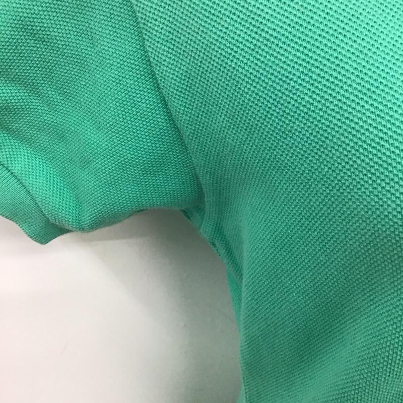 バーバリーズ BURBERRYS ワンピース ミニスカート ポロシャツ L 無地 緑 / グリーン / レディース USED 古着 中古 10126592