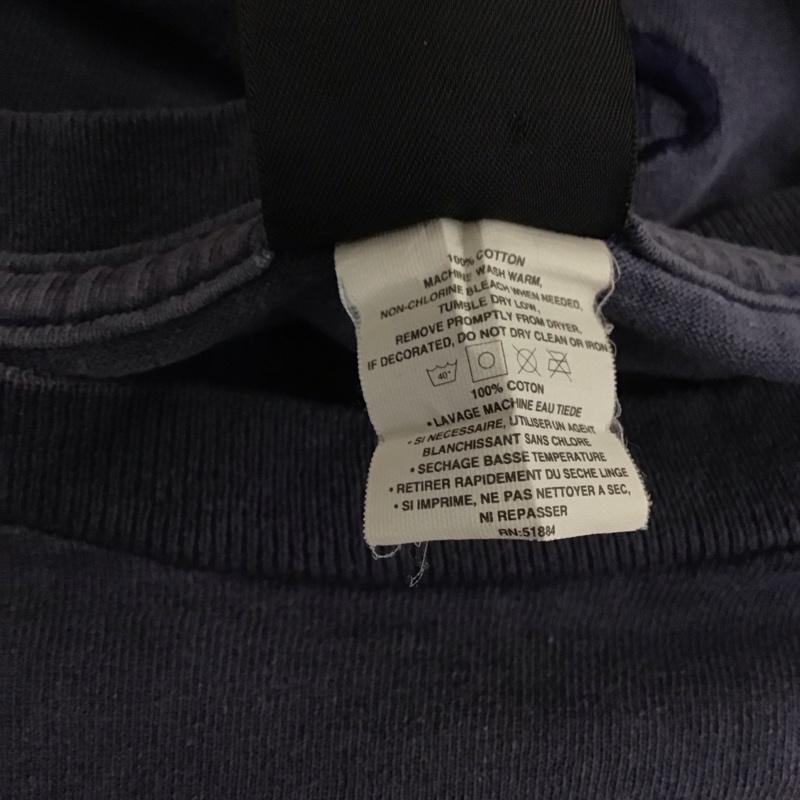 パタゴニア patagonia カーディガン 長袖 長袖カットソー プリントカットソー クルーネック M 無地 紺 / ネイビー / メンズ USED 古着 中古 10130120