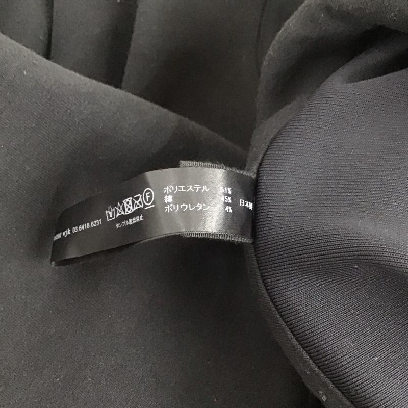 ダヴルジェイケイ wjk パーカー 長袖 mj73t SAIBARApants ジップアップパーカー 長袖パーカー L 無地 黒 / ブラック / メンズ USED 古着 中古 10107352
