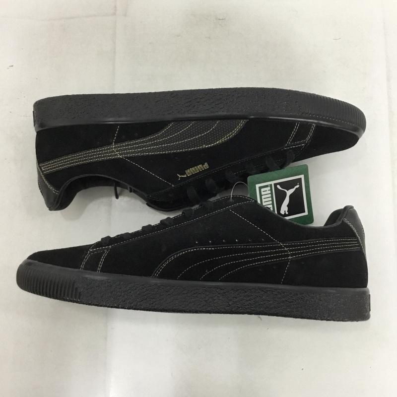 プーマ PUMA スニーカー スニーカー 386801-01 SUEDE MIJ atmos DUSTYCHAMP QDS 29cm 箱有 29.0cm ロゴ、文字 黒 / ブラック / X 金 / ゴールド / メンズ USED 古着 中古 10137999