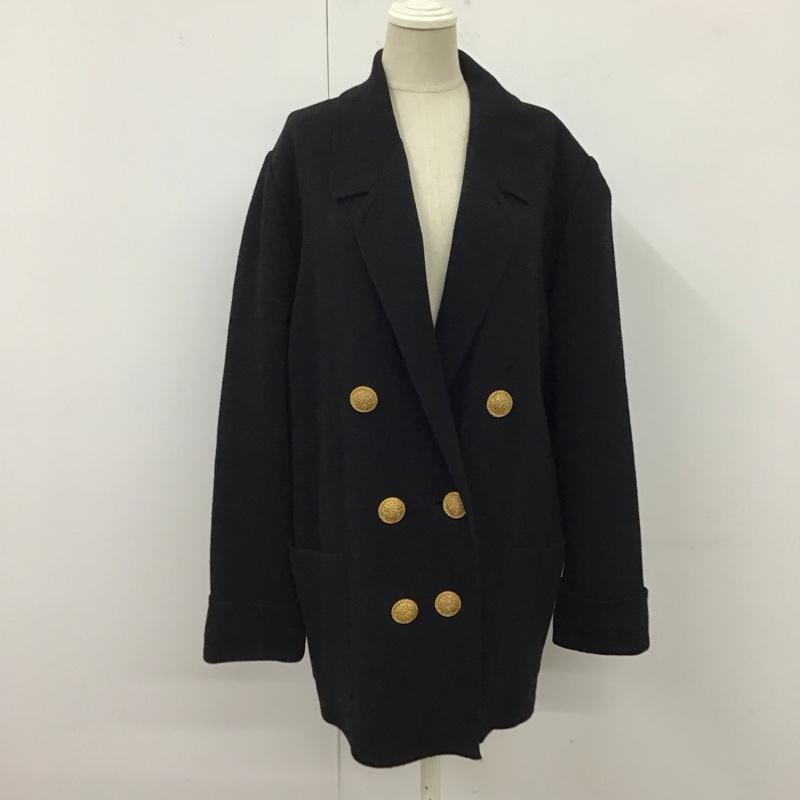 イヴサンローラン Yves Saint Laurent ジャケット、上着 ジャケット、ブレザー 90s M 無地 黒 / ブラック / レディース USED 古着 中古 10120300