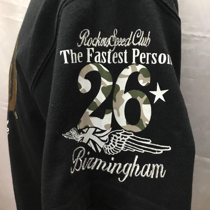 ノートン Norton Tシャツ 半袖 半袖カットソー プリントTシャツ クルーネックカットソー L プリント 黒 / ブラック /  メンズ USED 古着 中古 10108704