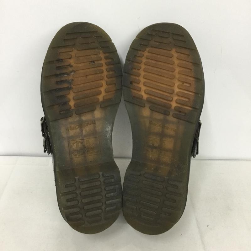 ドクターマーチン Dr.Martens 革靴 革靴 GV120 ベルト メリージェーンシューズ UK5 US:7 黒 / ブラック / レディース USED 古着 中古 10139219
