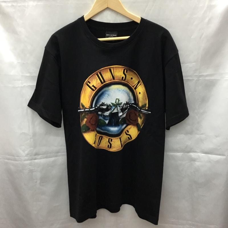 古着 USED Tシャツ 半袖 半袖カットソー プリントTシャツ クルーネックカットソー バンドTシャツ L プリント 黒 / ブラック / メンズ USED 古着 中古 10106923