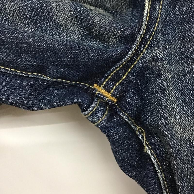 ステュディオ・ダ・ルチザン STUDIO D ARTISAN パンツ デニム、ジーンズ デニムパンツ ワイドパンツ カジュアルパンツ G3大戦 セルビッチ 36 無地 インディゴ / インディゴ / メンズ USED 古着 中古 10130517