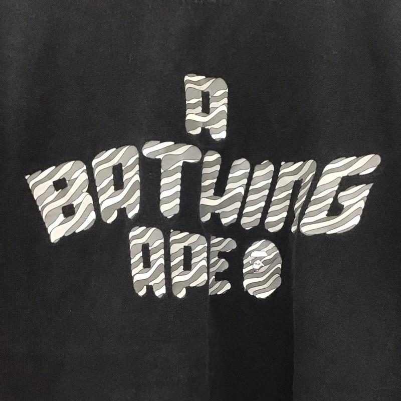ベイプ BAPE Tシャツ 半袖 半袖 S ロゴ、文字 黒 / ブラック / レディース USED 古着 中古 10109169