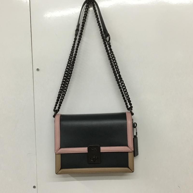 コーチ COACH ショルダーバッグ ショルダーバッグ 89070 チェーンベルト スクエア ロゴ、文字 マルチカラー / マルチカラー / レディース USED 古着 中古 10125699