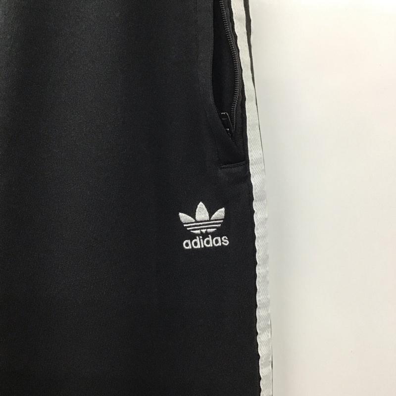 アディダス adidas パンツ ワークパンツ、ペインターパンツ cw1275 トラックパンツ スポーツウェア スリムパンツ カジュアルパンツ M ロゴ、文字 黒 / ブラック / メンズ USED 古着 中古 10130696