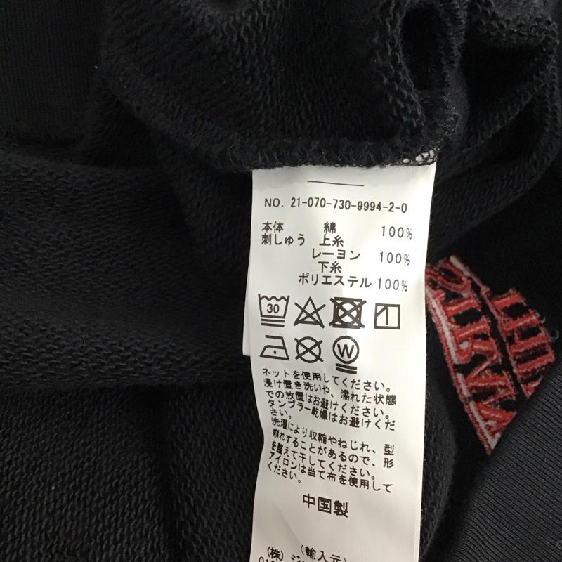 ベーセーストック B.CSTOCK トレーナー 長袖 STRANGER THINGS L プリント 黒 / ブラック / メンズ USED 古着 中古 10121890