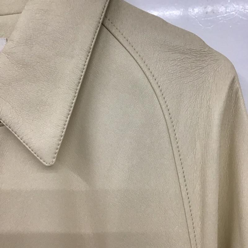 マウジー MOUSSY コート コート一般 010DAG30-7100 20AW LEATHERBALCOLLARCOAT ロングコート 1 無地 ベージュ / ベージュ / レディース USED 古着 中古 10136024