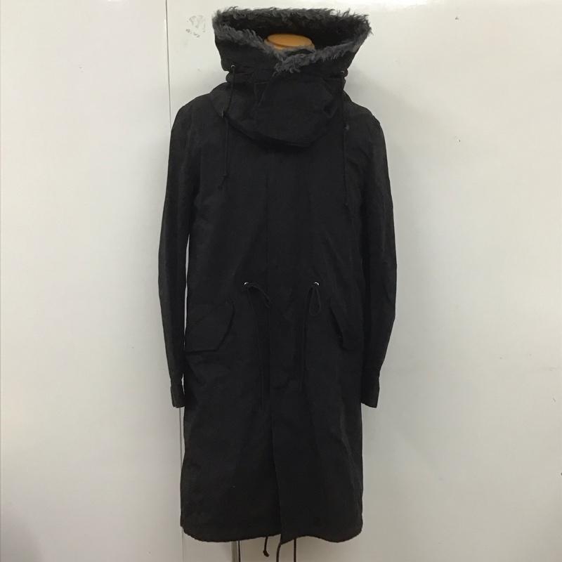 ジュンハシモト junhashimoto コート コート一般 モッズコート 無地 黒 / ブラック / メンズ USED 古着 中古 10124522
