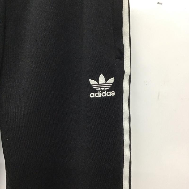 アディダス adidas パンツ ワークパンツ、ペインターパンツ cw1275 トラックパンツ スポーツウェア スリムパンツ カジュアルパンツ M ロゴ、文字 黒 / ブラック / メンズ USED 古着 中古 10137864