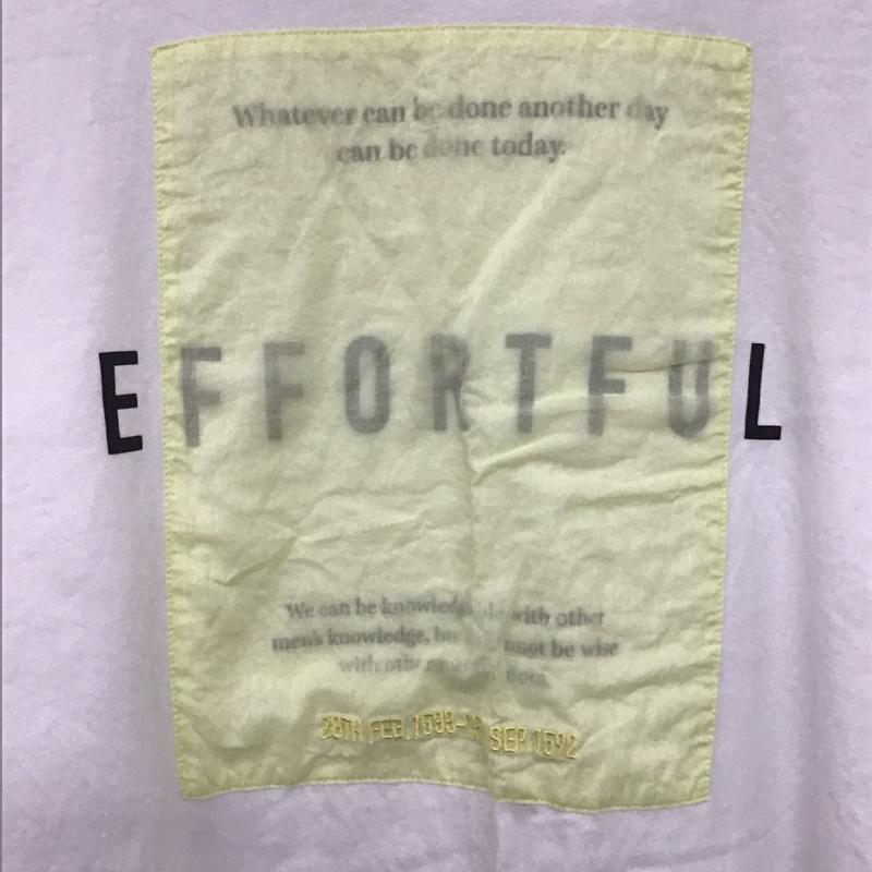 スタディオクリップ studio CLIP Tシャツ 半袖 FREE ロゴ、文字 白 / ホワイト / レディース USED 古着 中古 10131669