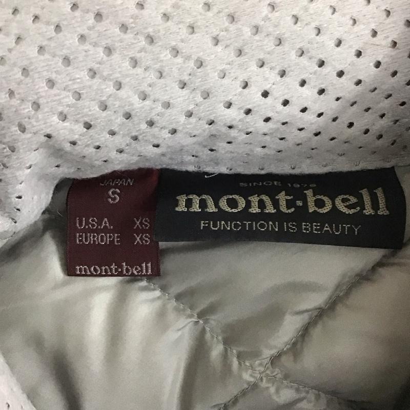 モンベル mont-bell ジャケット、上着 ダウンジャケット 1101316 ライトアルパインダウンパーカ S ロゴ、文字 薄緑 / ライトグリーン / レディース USED 古着 中古 10112011