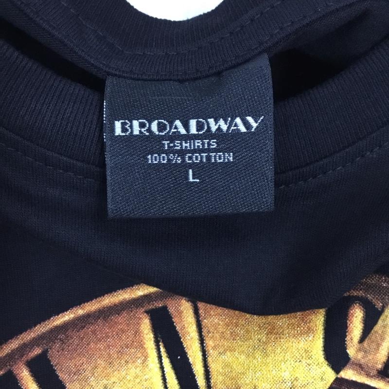 古着 USED Tシャツ 半袖 半袖カットソー プリントTシャツ クルーネックカットソー バンドTシャツ L プリント 黒 / ブラック / メンズ USED 古着 中古 10106923