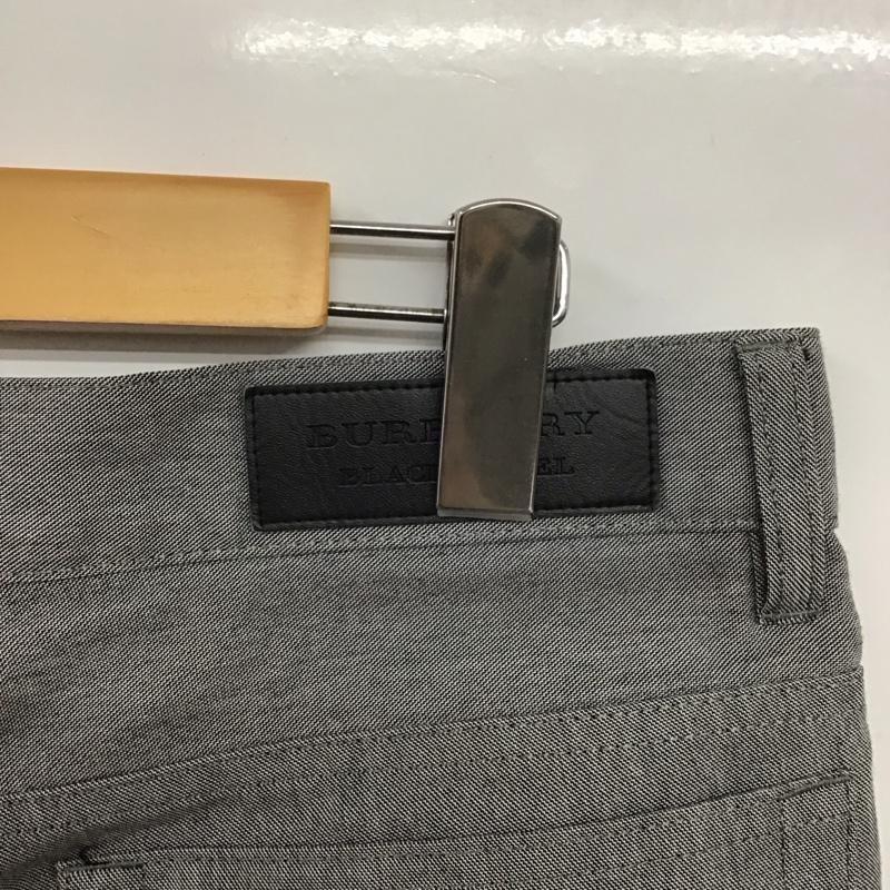 バーバリーブラックレーベル BURBERRY BLACK LABEL パンツ デニム、ジーンズ スリムパンツ ストレッチパンツ カジュアルパンツ 無地 灰 / グレー / メンズ USED 古着 中古 10132296