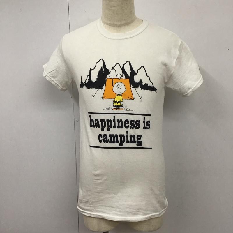 ケルティ KELTY Tシャツ 半袖 半袖カットソー プリントTシャツ クルーネックカットソー S プリント 白 / ホワイト /  メンズ USED 古着 中古 10112099