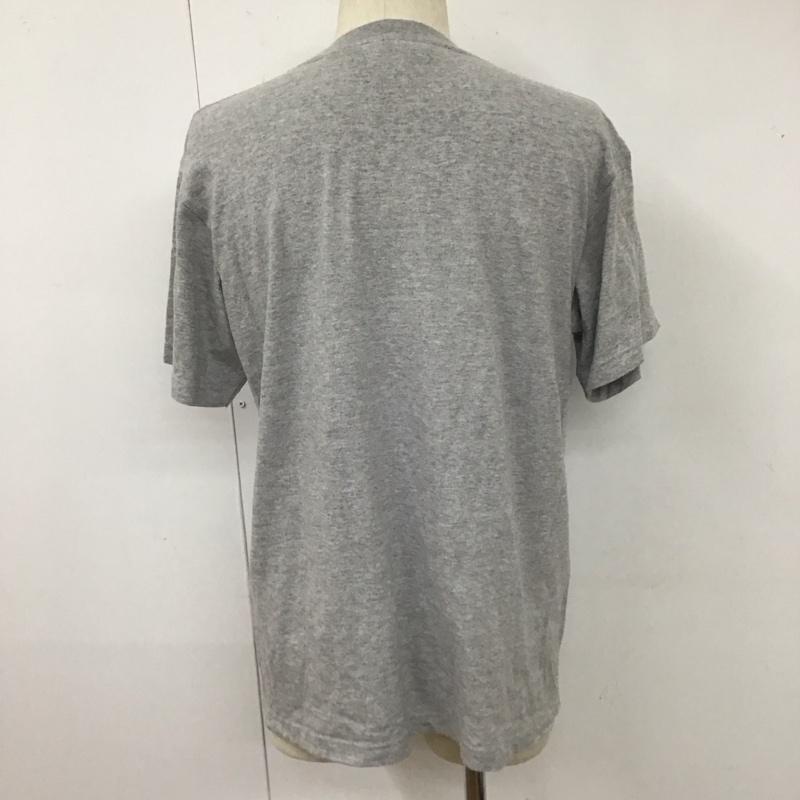 ベンデイビス BEN DAVIS Tシャツ 半袖 半袖カットソー プリントTシャツ クルーネックカットソー L プリント 灰 / グレー /  メンズ USED 古着 中古 10110778