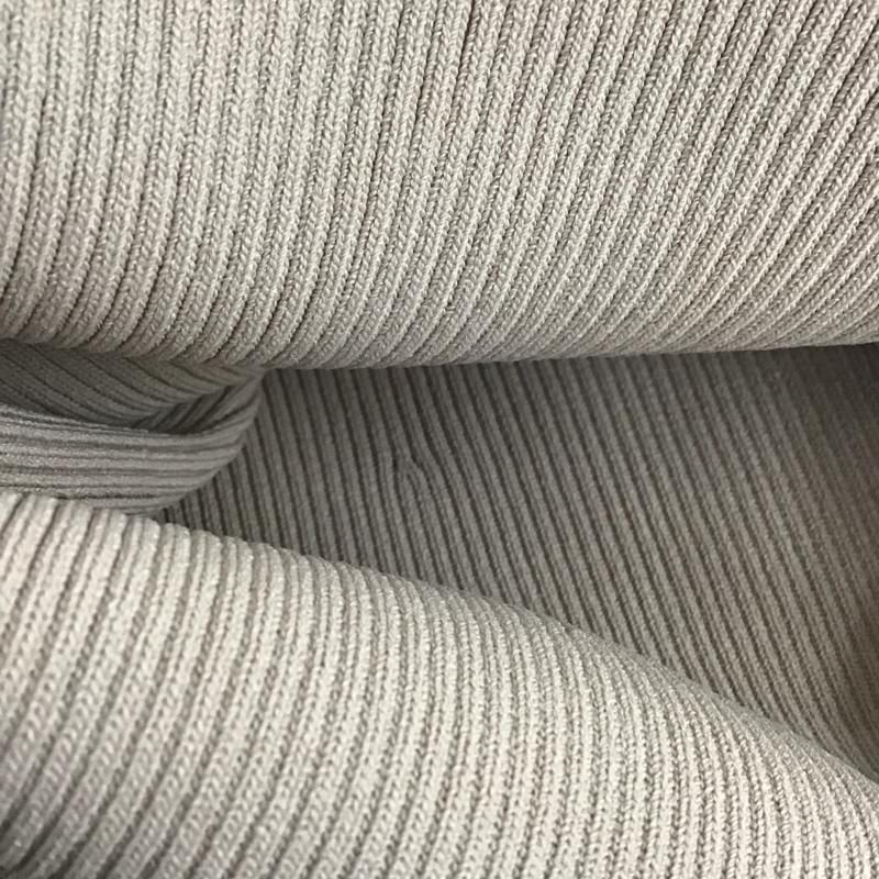 スナイデル SNIDEL ニット、セーター 半袖 swnt232066 Sustainaプリーツフリルドッキングニット FREE 無地 桃 / ピンク / X ベージュ / ベージュ / レディース USED 古着 中古 10144592