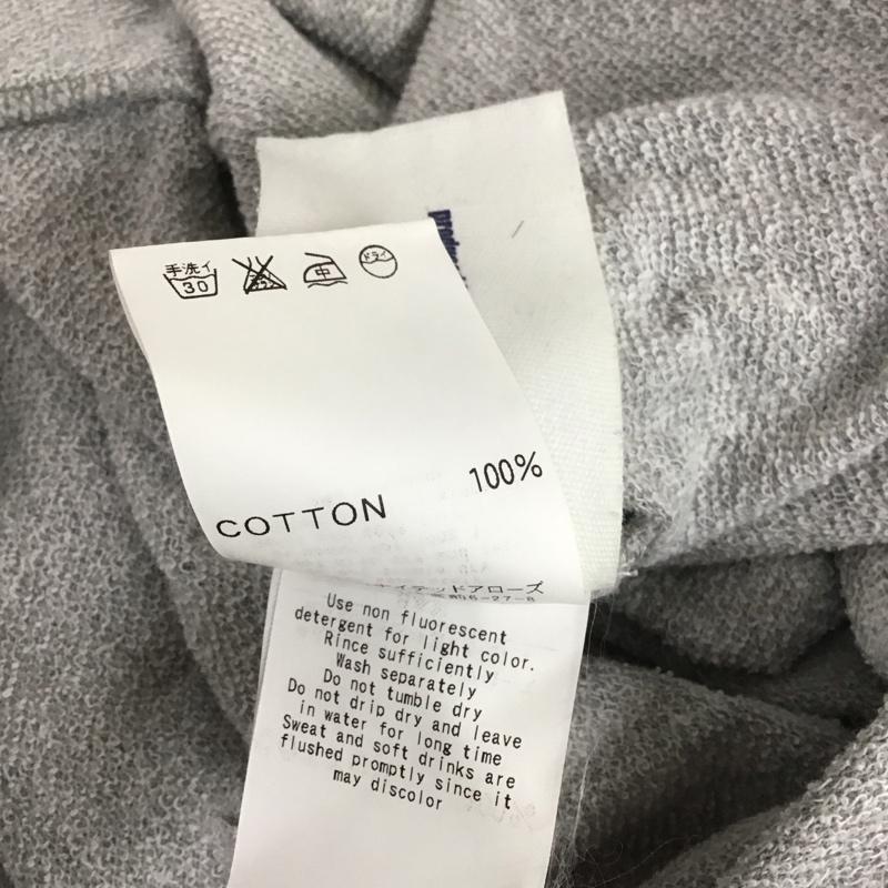 モンキータイム MONKEY TIME カットソー 半袖 M ロゴ、文字 灰 / グレー / メンズ USED 古着 中古 10106957