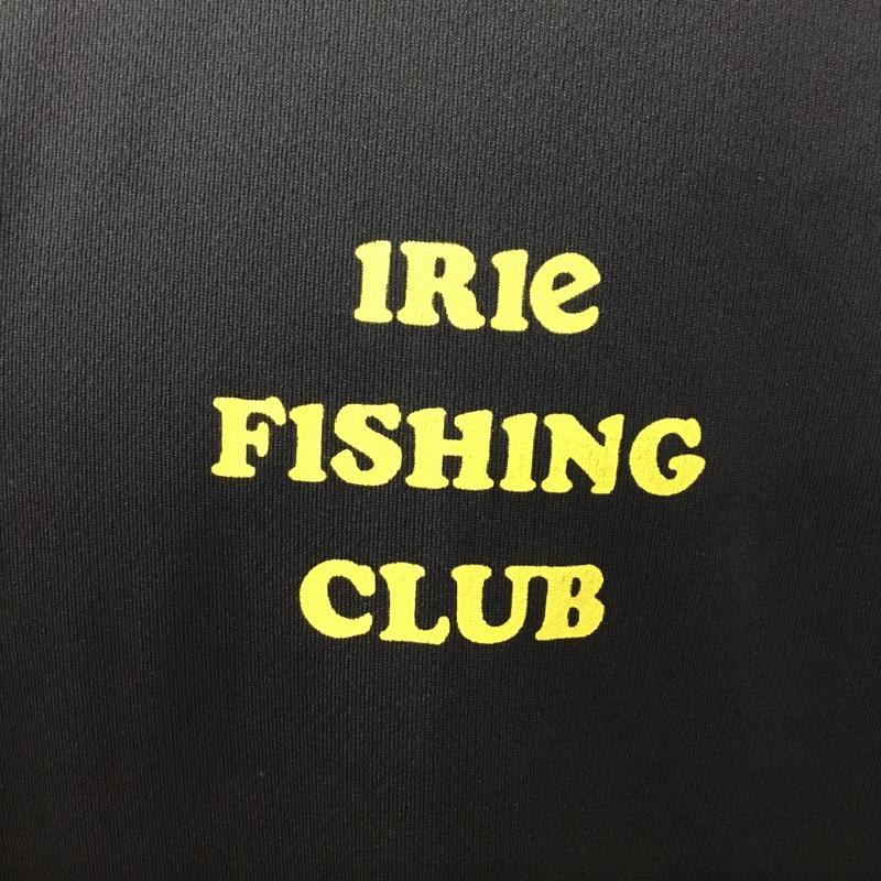イリエ IRIE Tシャツ 半袖 半袖カットソー プリントTシャツ クルーネックカットソー XL ロゴ、文字 黒 / ブラック /  メンズ USED 古着 中古 10108699