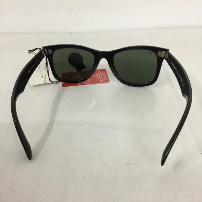 レイバン Ray-Ban めがね・サングラス サングラス RB2140-F WAYFARER カラーレンズ ケース付き ロゴ、文字 黒 / ブラック / メンズ USED 古着 中古 10129412