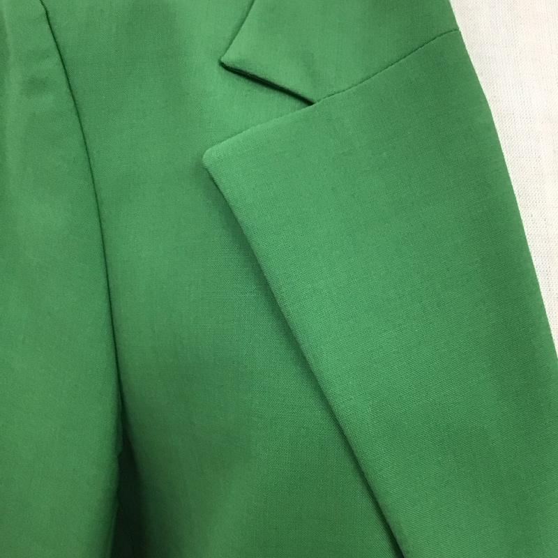 ザラ ZARA ジャケット、上着 ジャケット、ブレザー 3030 457 500 テーラード S 無地 緑 / グリーン / レディース USED 古着 中古 10113513