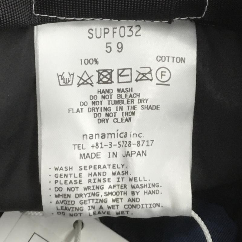 ナナミカ nanamica 帽子 ハット GORE-TEX Hat ゴアテックスハット バケット SUPF032 ロゴ、文字 黒 / ブラック / メンズ USED 古着 中古 10108205