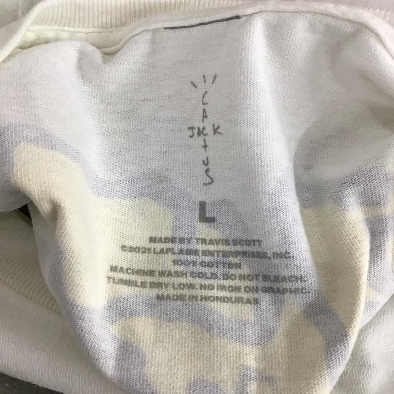 カウズ KAWS Tシャツ 半袖 半袖カットソー プリントTシャツ クルーネックカットソー L プリント マルチカラー / マルチカラー / メンズ USED 古着 中古 10119301