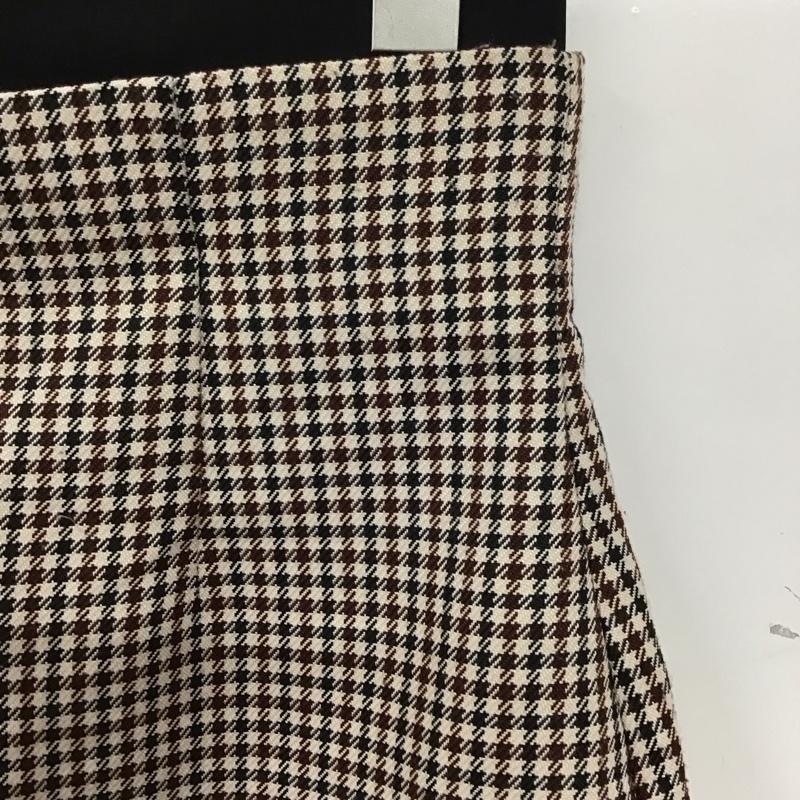 ザラ ZARA スカート ミニスカート ミニスカート タイトスカート ジップアップ S チェック マルチカラー / マルチカラー / レディース USED 古着 中古 10136051