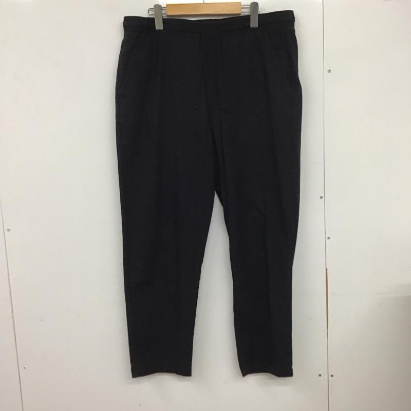 ザラ ZARA パンツ ワークパンツ、ペインターパンツ ワイドパンツ カジュアルパンツ ワークパンツ ストレッチ XL 無地 紺 / ネイビー / メンズ USED 古着 中古 10132279
