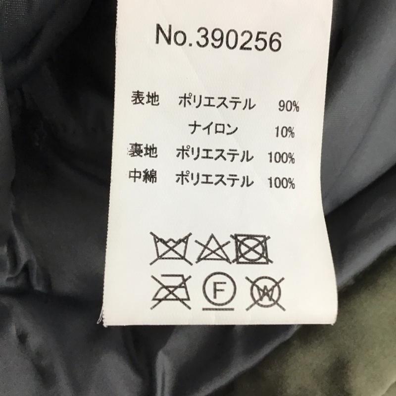 ゴースローキャラバン go slow caravan ジャケット、上着 ジャンパー、ブルゾン 390256 コート ジップアップジャケット アウター 3 ロゴ、文字 カーキ / カーキ / メンズ USED 古着 中古 10132711
