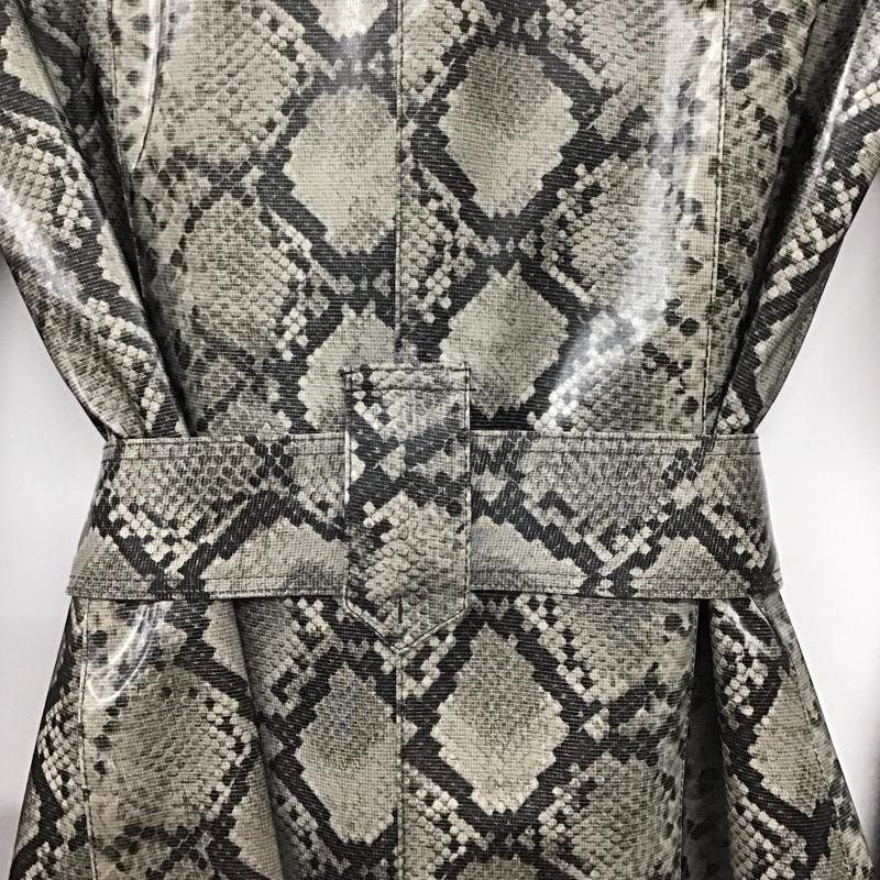 ザラベーシック ZARA BASIC ジャケット、上着 ジャケット、ブレザー パイソンジャケット アウター ロングコート XS ヘビ柄 マルチカラー / マルチカラー / レディース USED 古着 中古 10136452
