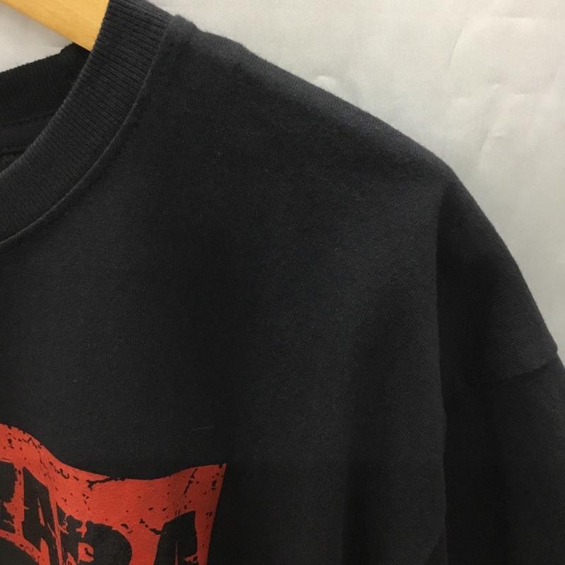 古着 USED Tシャツ 半袖 半袖カットソー プリントTシャツ クルーネックカットソー バンドTシャツ L プリント 黒 / ブラック / メンズ USED 古着 中古 10106921