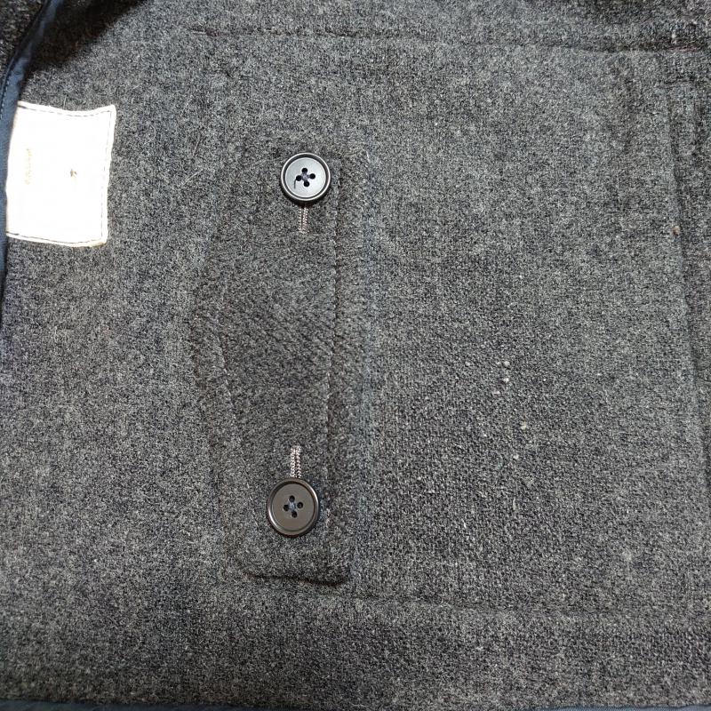 グリーンレーベルリラクシング green label relaxing コート コート一般 M 無地 黒 / ブラック / X 茶 / ブラウン / メンズ USED 古着 中古 10011952