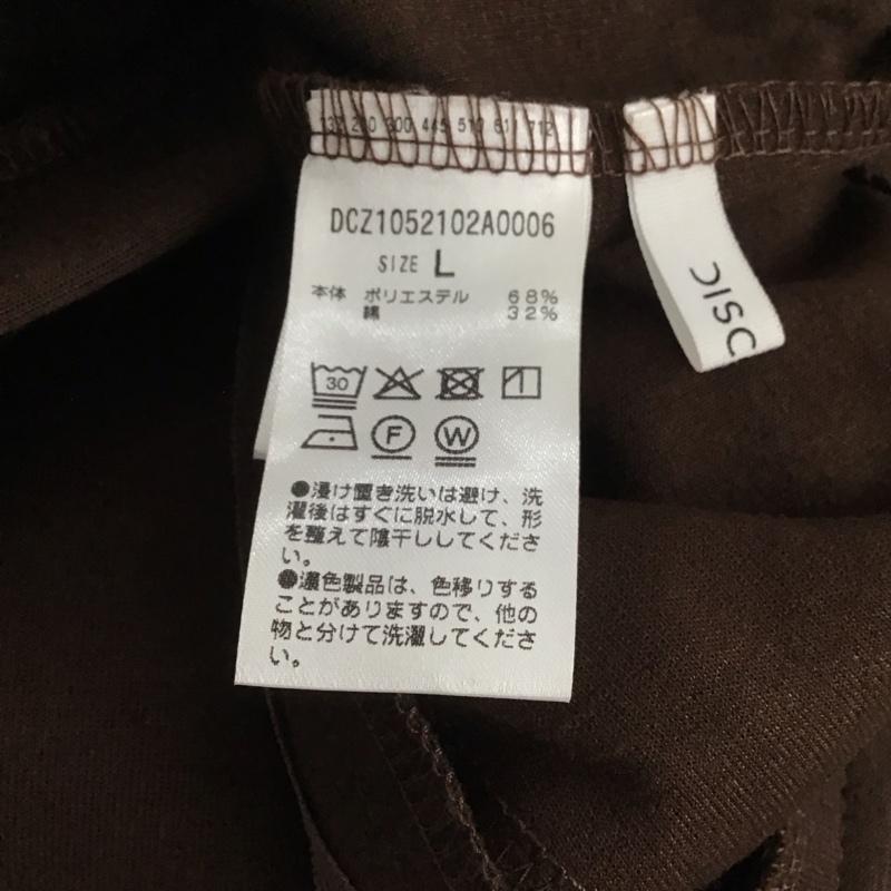 ディスコート Discoat パンツ スラックス dcz1052102A0006 レイメスウェットライクパンツ L 無地 茶 / ブラウン / レディース USED 古着 中古 10143389