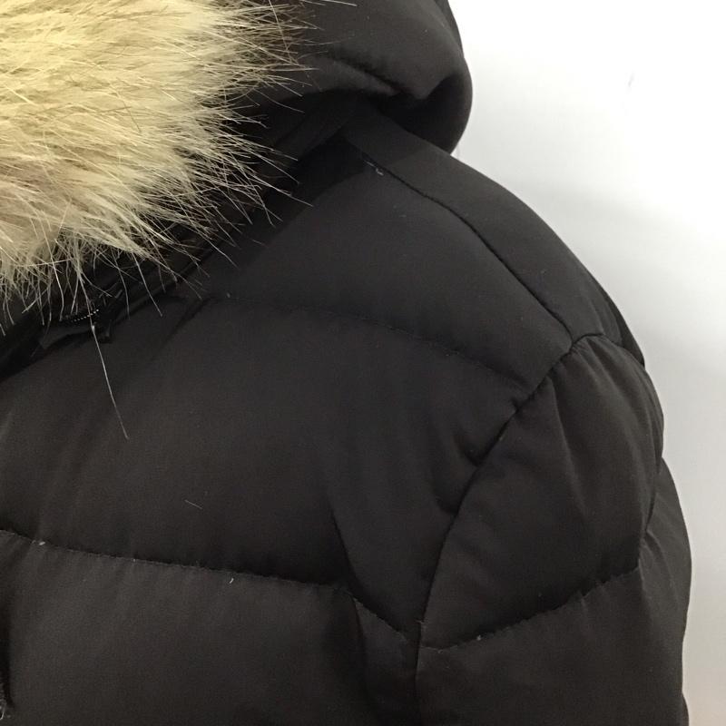 ザラ ZARA ジャケット、上着 ジャンパー、ブルゾン ジップアップジャケット ジャンパー ジャケット ダウンジャケット アウター S 無地 黒 / ブラック / レディース USED 古着 中古 10122799