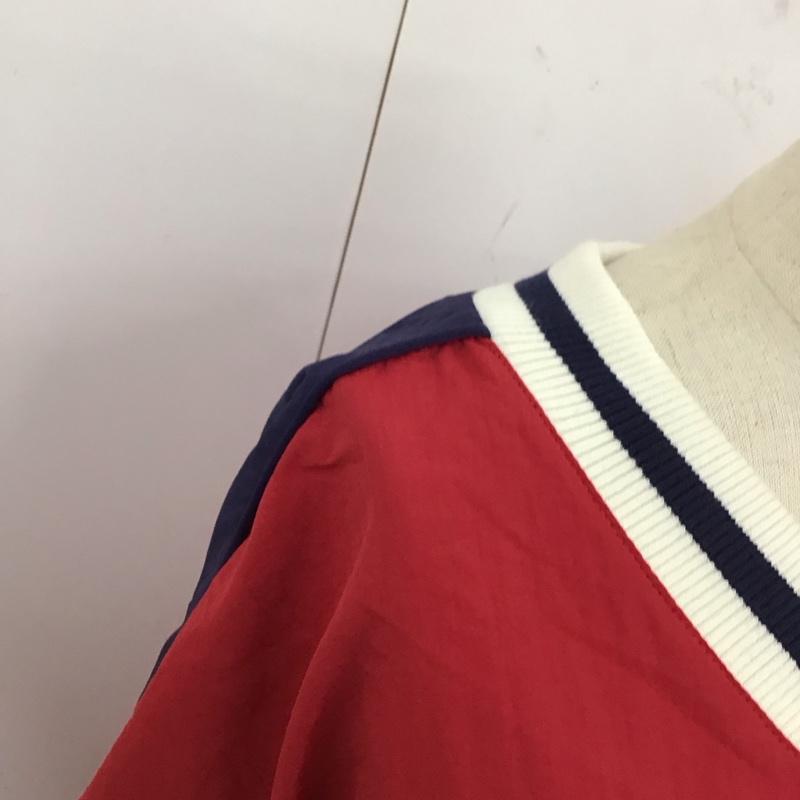 ニコアンド niko and... カットソー 長袖 M 無地 赤 / レッド / レディース USED 古着 中古 10120346