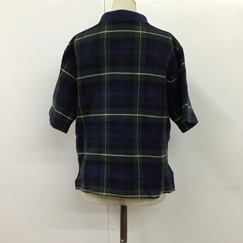 ポロバイラルフローレン Polo by RALPH LAUREN ポロシャツ 半袖 半袖ポロシャツ 半袖カットソー チェックシャツ M チェック マルチカラー / マルチカラー / レディース USED 古着 中古 10115911
