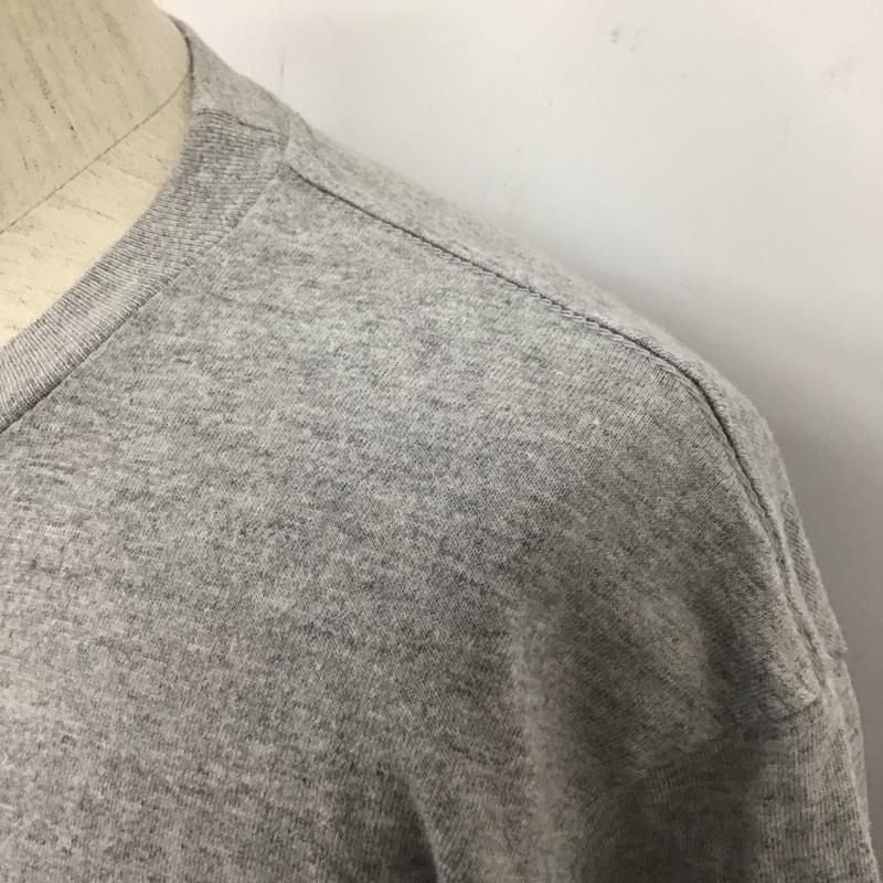 ベンデイビス BEN DAVIS Tシャツ 半袖 半袖カットソー プリントTシャツ クルーネックカットソー L プリント 灰 / グレー /  メンズ USED 古着 中古 10110778