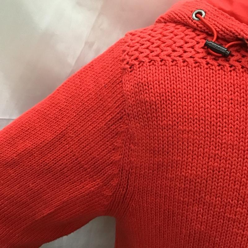トミーヒルフィガー TOMMY HILFIGER ジャケット、上着 ジャケット、ブレザー ジップアップニットジャケット 長袖ニットカーディガン アウター XL ロゴ、文字 白 / ホワイト / X 赤 / レッド / メンズ USED 古着 中古 10111330