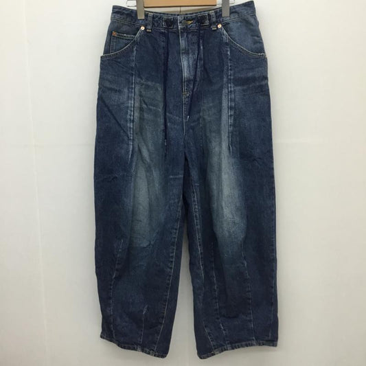 ニードルス Needles パンツ サルエルパンツ ヒザデルデニムパンツ H.D. Pant PU244 S 無地 青 / ブルー /  メンズ USED 古着 中古 10124452